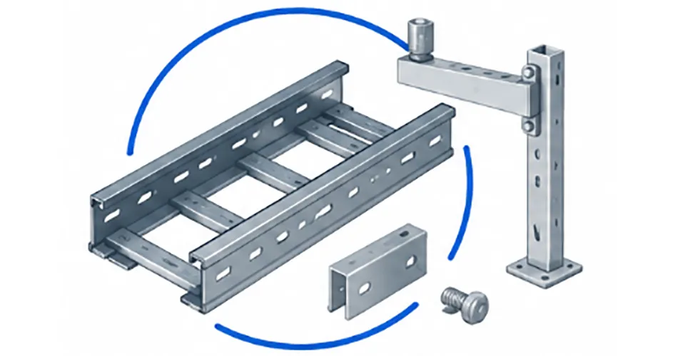 1.cable tray support system complete supply