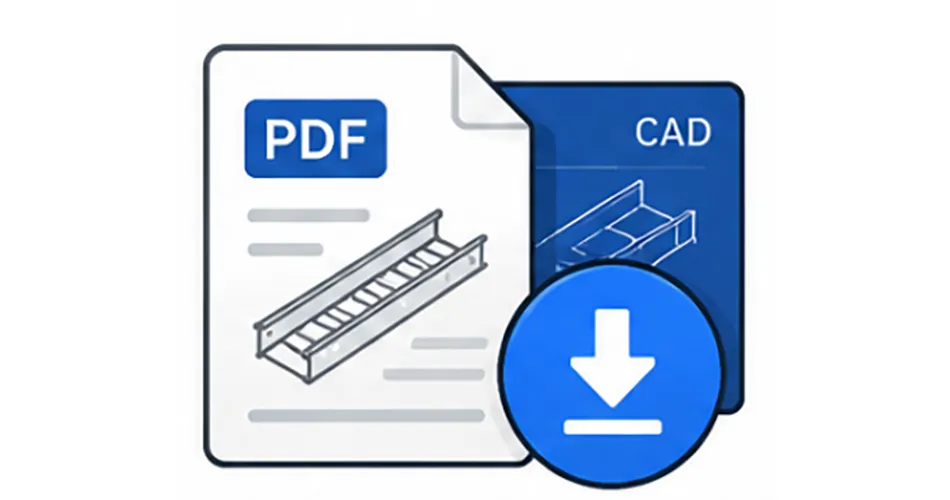 5.cable tray cad drawings bim technical downloads